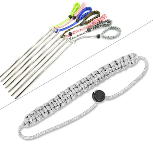 Hand Wrist Rope Dykning Pointer Anti förlorad undervattenskamera rem (grå)