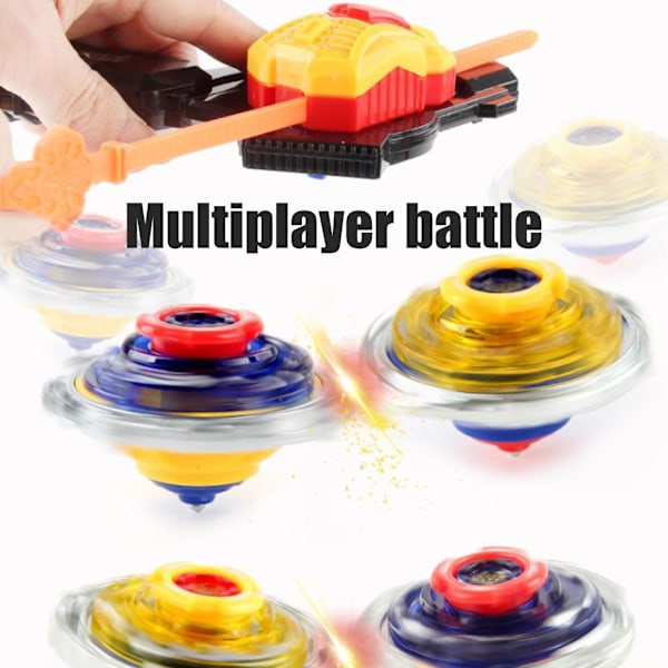 Alloy Burst Battling Gyroscope Roterande Gyroskop med Launcher Grip Starter Set Present Idé Leksaker för Pojkar Barn