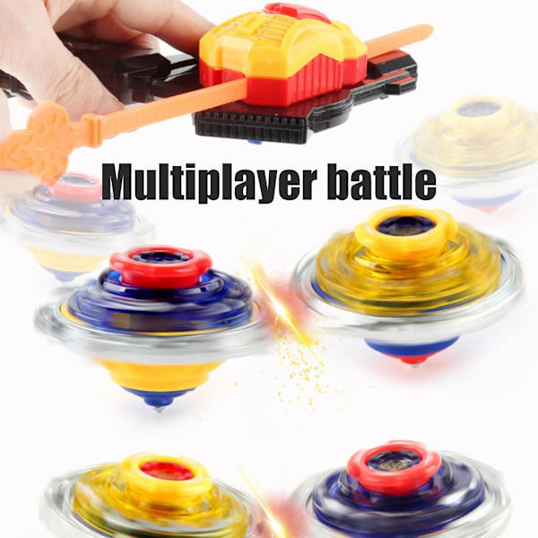 Legering Burst Battling Gyroskop Roterende Gyroskop med Launcher Grip Starter Set Gaveidé Legetøj til Drenge Børn