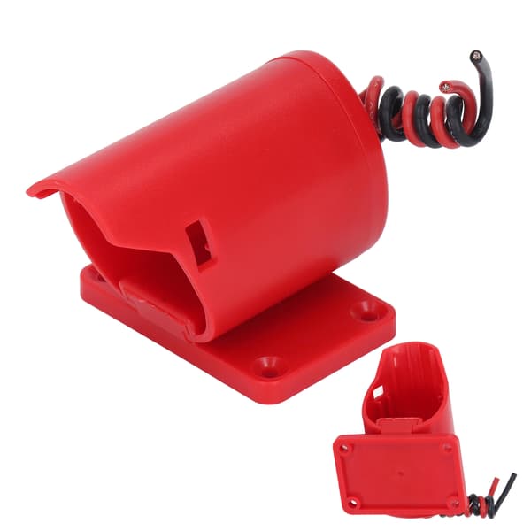 Batteriadapter 12V 55.6A Isoleret ABS-skal Batteriadapter til M12 med installationsholder