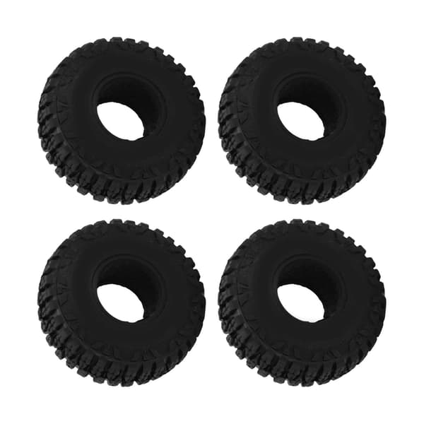 4 st RC Crawler Däck 1.0 Universal Dragon Claw Däckmönster Gummihjul Däck för RC Bildelar