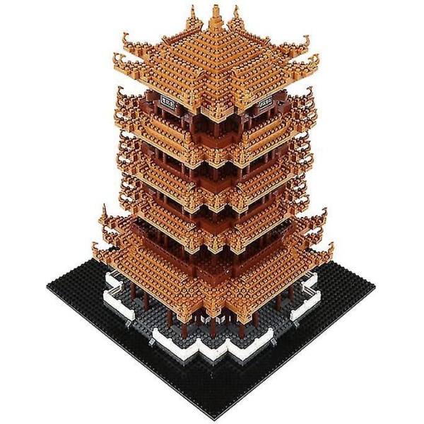 World Architecture Micro Nano Building Blocks Set, Mini Diamond Bricks Building Toy 3D Pussel För Barn Present