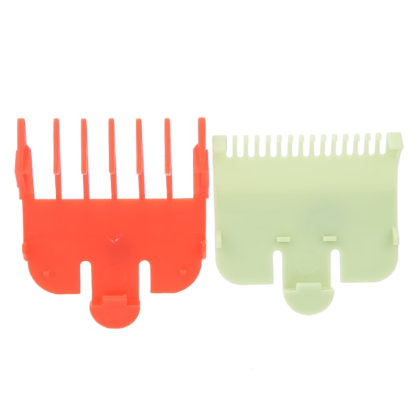 Profesjonell hårklipperguide kammer erstatning for hårbeskyttere kammer hårtrimmer tilbehør Rød/grønn