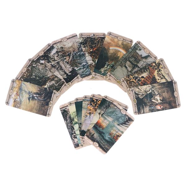 Hologram Paper Divination Playing Cards Tarot Cards Entertainment Board Game English Version