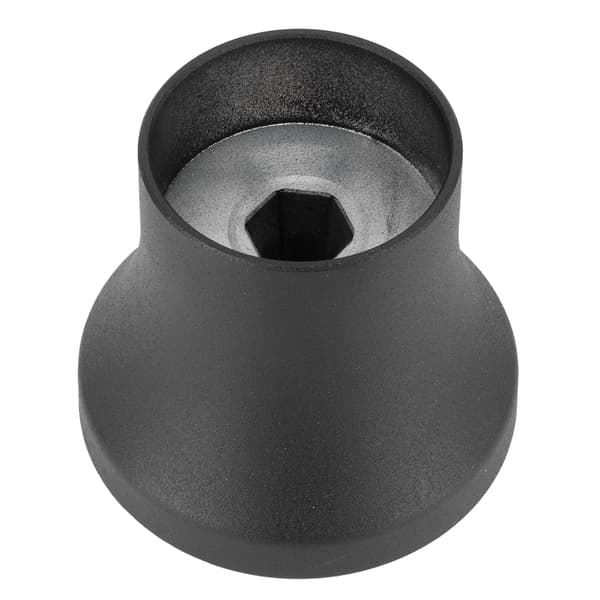 Ratnavsadapter Connector 5/6 Hulsforbindelsesbase til Club Car Golfcart Sort