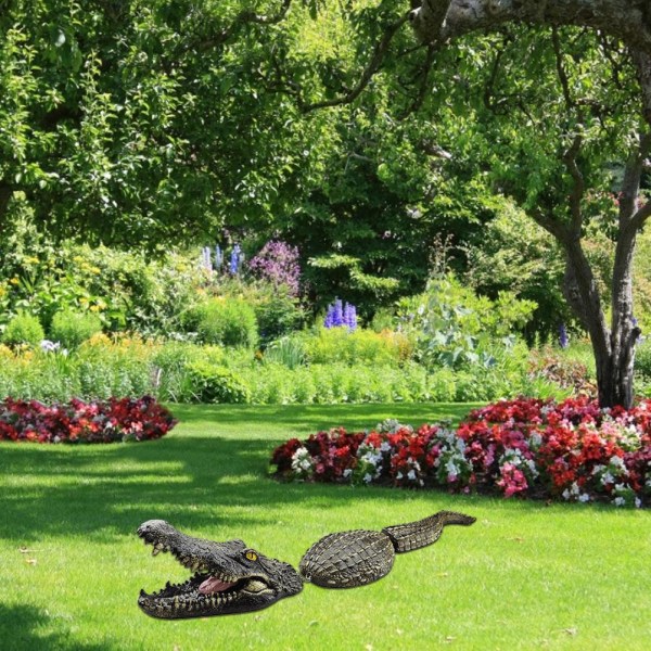 Flytende ornament Simulering Statue Vann Decoy for Pool Pond Garden