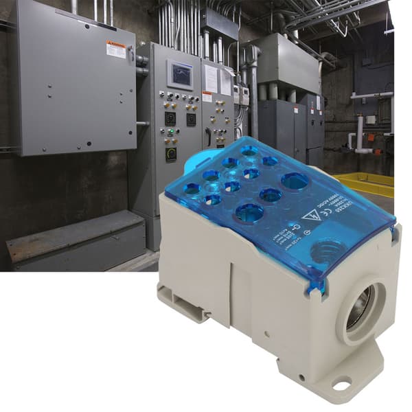 UKK-250A Din-skena kopplingsplint distributionsbox Universal strömfördelningsbox
