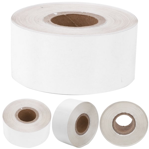 Varmstämpling Folie Papper Läder Tyg Paket Box Gör-det-själv dekoration Tillbehör 3 cm Bredd 120 Meter/ RollWhite