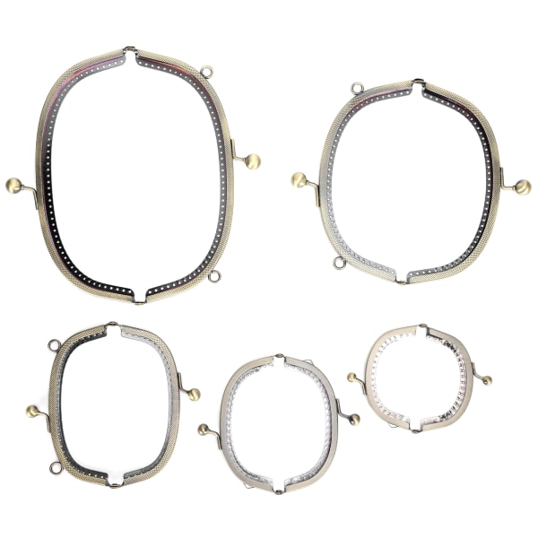 5 kpl metallikukkarokehys Antiikki messinki, kohokuvioitu kaari, tee-se-itse -tarvikkeet 8,5 cm ~ 20,5 cm