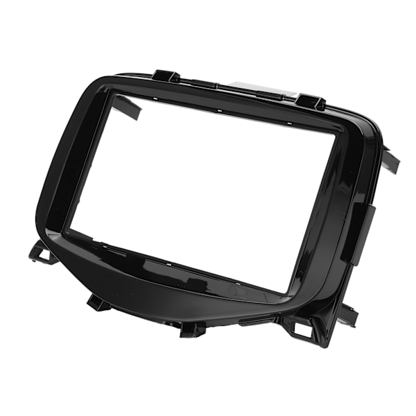 2DIN bilradiofascia trim sentral kontroll dashbordpanel erstatning for AYGO 2014‑2015
