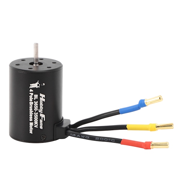 HOBBYFANS 3500KV Borstlös Sensorlös Motor Tillbehör Passar för HSP 94123 1/10 RC Bil