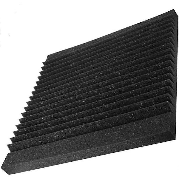 Lydisolerende Skum Lydabsorberende Skum - 6 stk. Lydabsorberende Skum Akustikpaneler Svamp 50x50x5cm til Klaverrum Indspilningsstudie