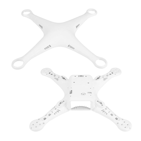 1 stk Drone Body Shell ramme 2 stk Landingsutstyr for DJI Phantom 3 Professional Advanced