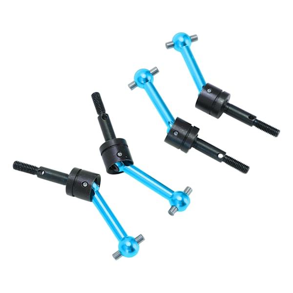 4 st universella drivaxlar i metall CVD 70 mm för Tamiya TT02 1/10 RC-bil uppgraderingsdelar blå