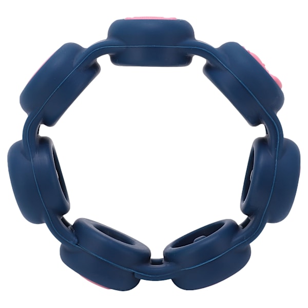 Bobbins förvaringsarmband design hållbar silikon bärbar snygg uppfinningsrik symaskin bobbinhållare blå