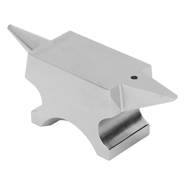 Dobbeltendet Horn Ambolt Rustfrit Stål Metal Smedningsplatform til DIY Smykkefremstilling