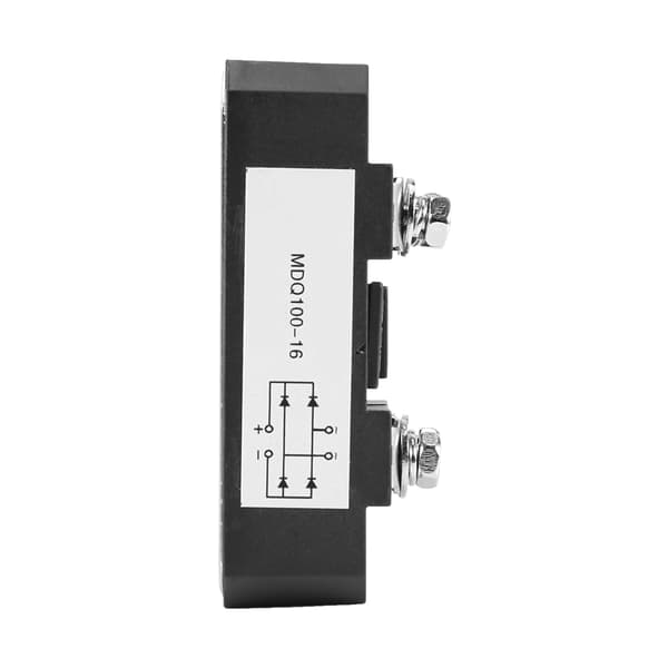 1 stk enfaset diodebro-likeretter 100A 1600V høy effekt 4 terminaler