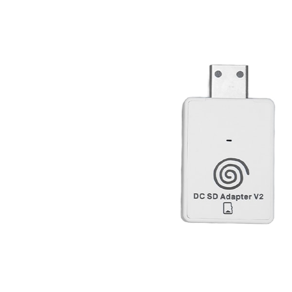 Adapter för minneskortläsare Professionell Plug and Play-minneskortläsare för Sega Dreamcast för Dreamshell V4.0