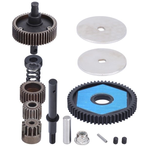 Transmisjonsgir med motorgir passer for Axial SCX10/SCX10 II 90046 90047 RC-bil