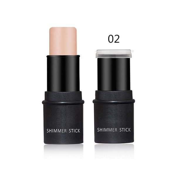 Magical Halo Highlighter Stick Puder Highlighter Lysende Ansiktssminke Kosmetikk (02#)