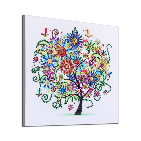 DIY Special Shape Brodery Four Seasons Tree Crystal Diamond Painting Kit Home Decor (dz2011)