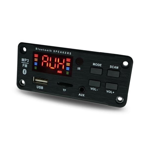 USB MP3-dekoderkort Biladapter Bluetooth MP3-dekoderkort Bluetooth 5.0 Håndfri samtaleopptak