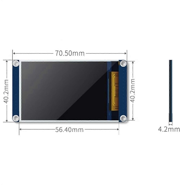 2,2 tommer TFT-skærm Hotspot Input Display