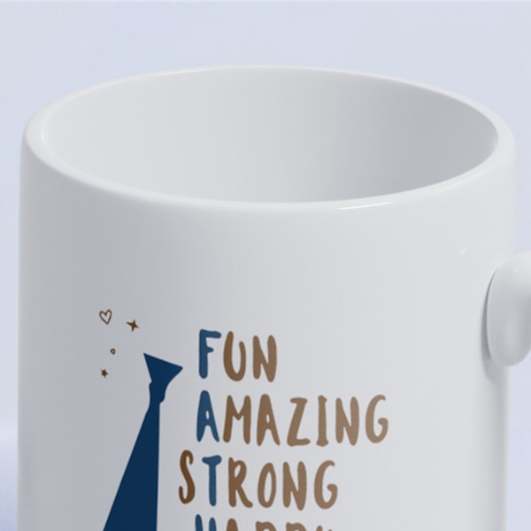 Kaffe krus klar utskrift bred munn keramisk drikkevannskopp for te varm sjokolade hjemmekontor CCP315