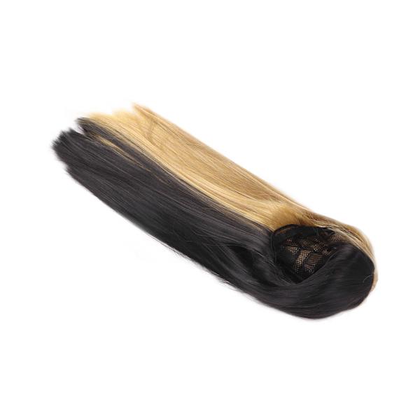 Kvinner Svart linparykk Fasjonabelt naturlig utseende Lang rett syntetisk parykk for Cosplay-julefester