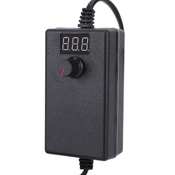 3-12V 2A Vandpumpe Bore Motor Display Skærm Justerbar Strømforsyning med 24W Hastighedsregulerende AdapterEU Stik