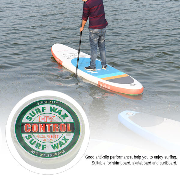 Antislip Surf Wax Surfbräda Bas Vattentemperaturvaxer Tillbehör (Cool Water Wax)