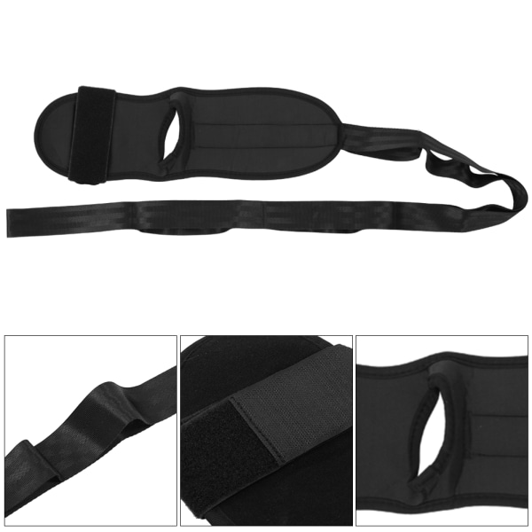 Polyester Yoga Stretch Bælte Ankel Træningsbånd Strap til Yoga Practitioners Dancer Atleter