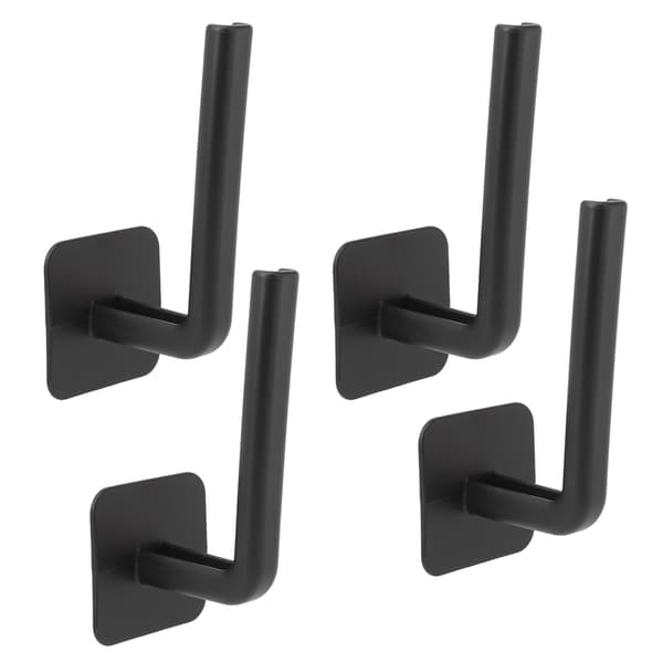 4 stk. selvklebende hatteknagger hattehengere hattestativ for veggskap baseballcapsholder display