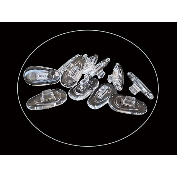 Silikoninen nenätyynyt - Muotoiltu push-in, 14mm, 10 paria