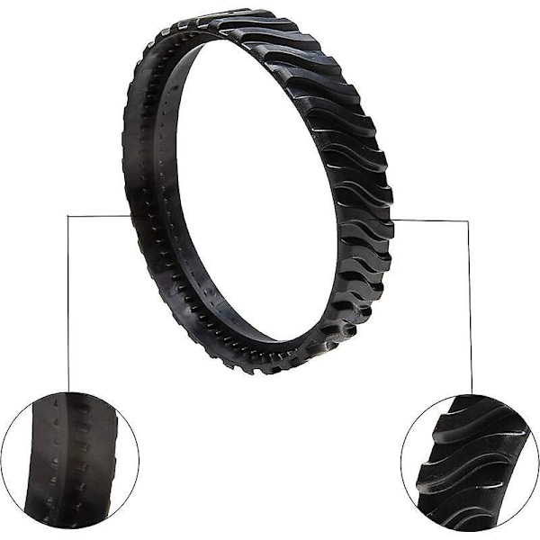 2 band anpassningsbara för Zodiac MX6 MX8 MX9, poolrengöringsrobot däck R0526100