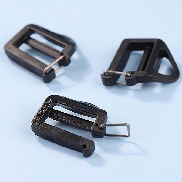 2 Stykker Rygsæk Webbing Spænder Seleholder Justerings Ladderlock _SZXM