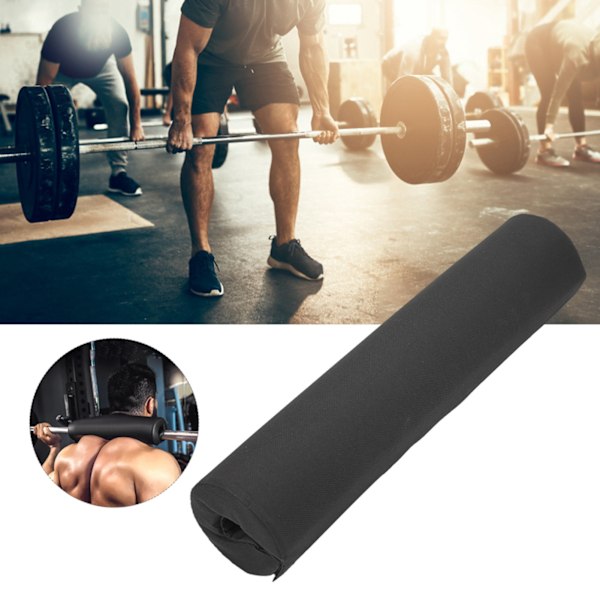 Oxfordtyg Stångkrage Djup Böj Viktlyftning Nacke och Axelskyddande Dynor för Gym Tränare Studio40cm