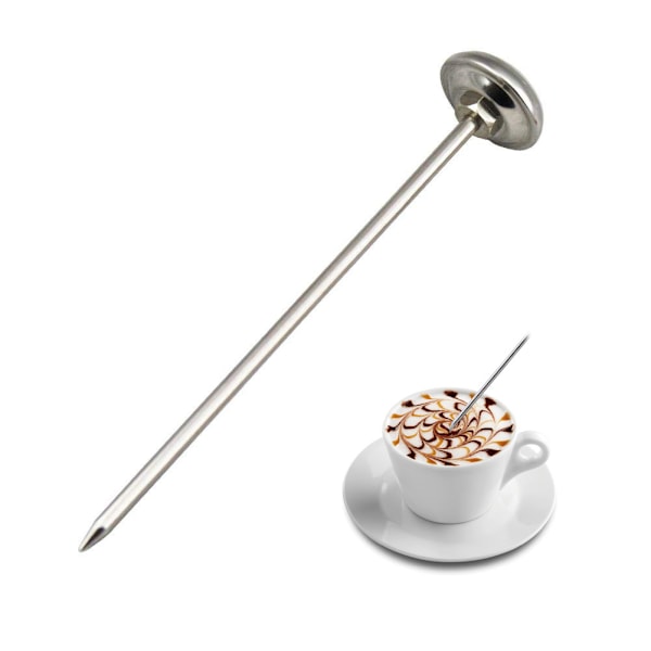 Termometer i rostfritt stål för livsmedel, mjölktermometer, 0-100 ℃, kök, 127 mm