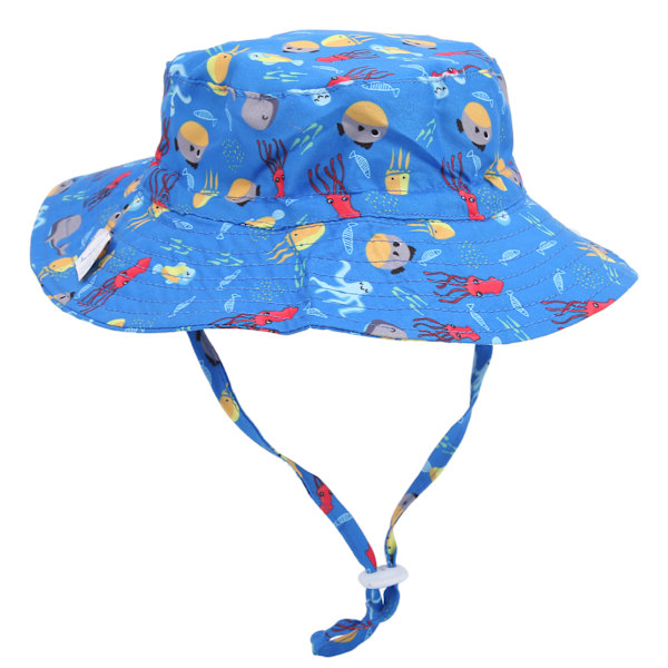 Hurtigtørrende spandhat unisex baby dreng pige udendørs justerbar strand cap spandhat1# S