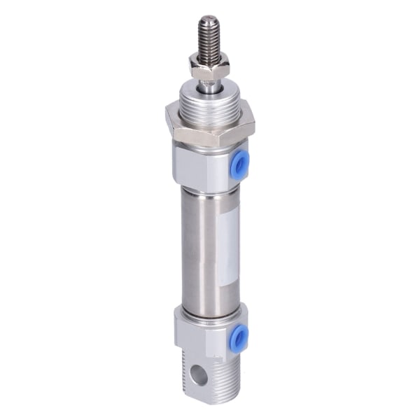 Mini-ilmasylinteri ruostumattomasta teräksestä valmistettu männänvarsi pneumaattinen edestakainen liike 20 mm reikä MI20x25
