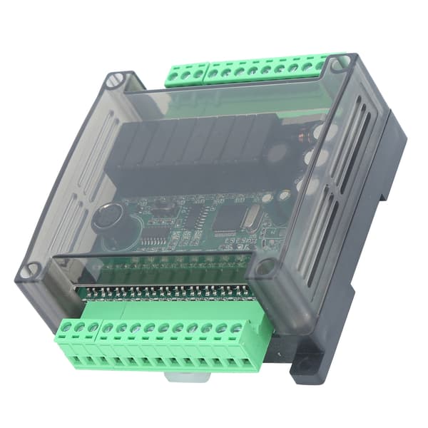 PLC-kort Programmerbar Kontroller Industriell Styrmodul med DVP-kabel 2N 1N 20MR Bare Kort Ingen 485