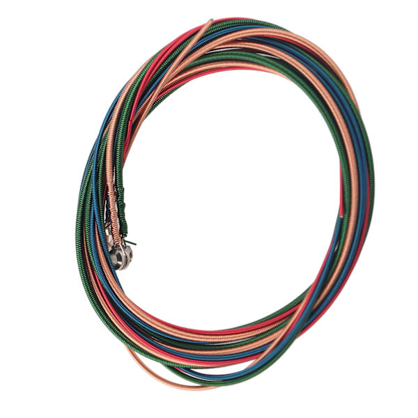 1,16 mm, 1,44 mm, 2,0 mm, 2,54 mm (.046-.100) 4-kielinen värikäs sähköinen bassokielisoitin