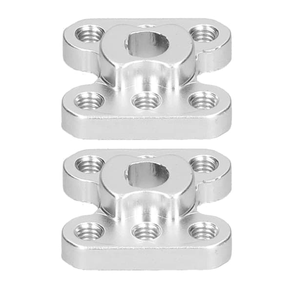 2 st Flänskoppling Aluminiumlegering 6 mm D Hål Lättvikts Flänskopplingskontakt för Intelligenta Robotar