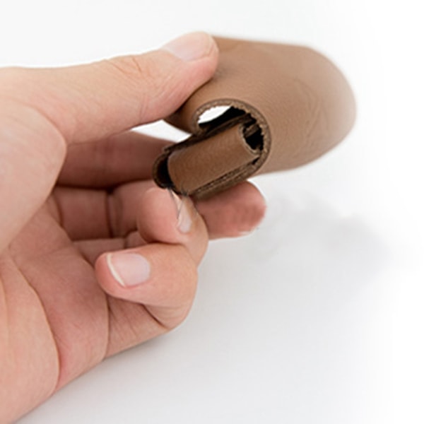 Bueskyting bue fingerbeskytter beskytter tradisjonelle skyttere jakt skyting hanske fane (gul)