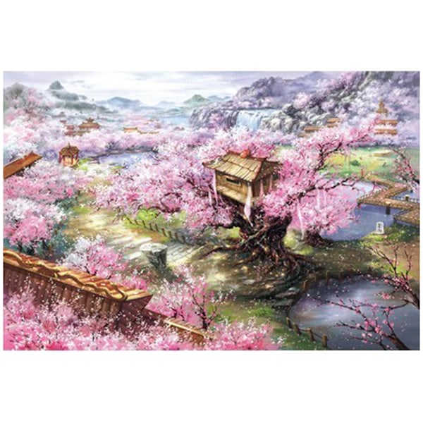 1000Pcs Jigsaw Puzzle Bright Colors Puzzle Decompress Toys Educational Jigsaw Puzzle