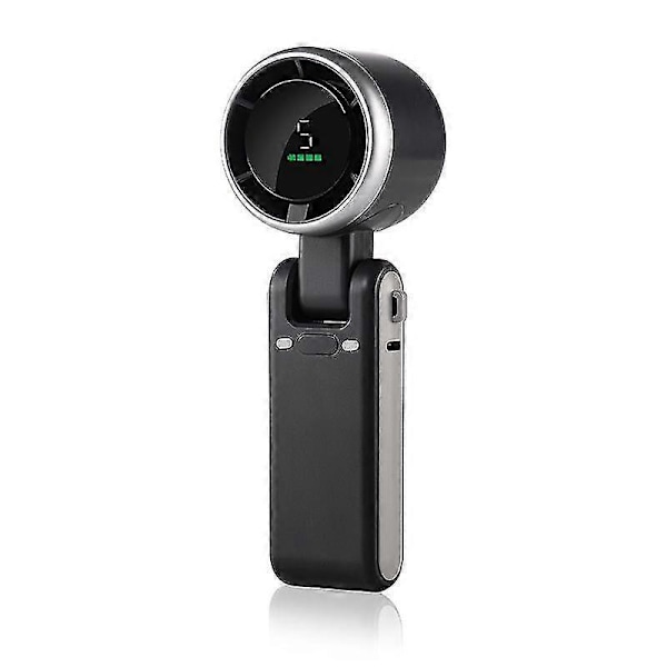 Pocket Breeze 3-in-1 Mini Turbo -tuuletin, 2024 Paras kannettava kädessä pidettävä turbotuuletin, 5 vaihdetta - CNJR musta