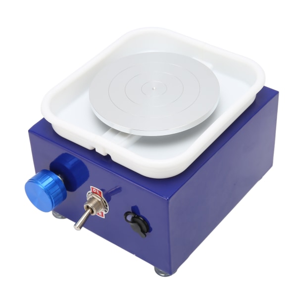 Mini keramikhjul Löstagbart handfat Stabil rostsäker elektrisk lertillverkningsmaskin för barn 100‑240V EU-kontakt