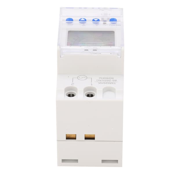 Digital Timer Switch Analog Programmerbar Bakgrundsbelyst Flytande Kristalldisplay TM929AK 85‑265V 16A
