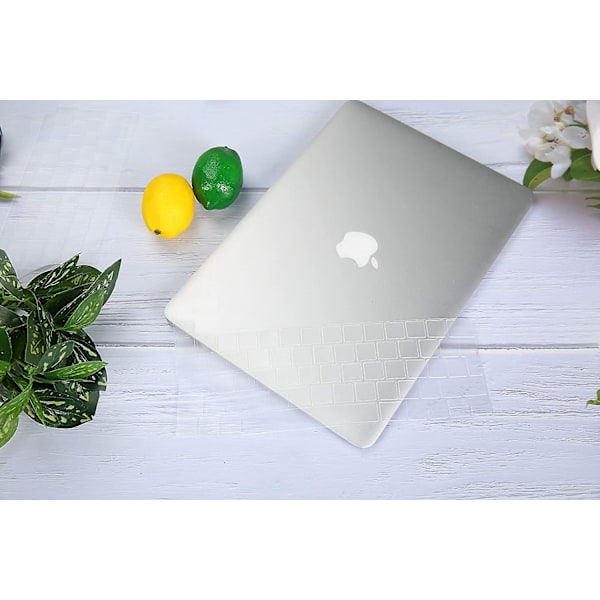 Tastatur Cover Kompatibelt Til 2019 Macbook Pro 16 Tommer Touch Bar (model a2141), Qwerty Eu-layout, Klar Tpu