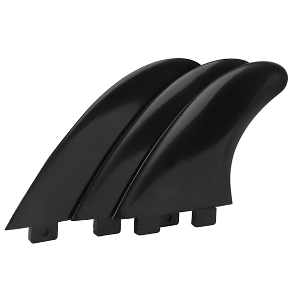 3 kpl PVC-eväsettiä oikea keski vasen surffilaudalle Melonta laudan lisävarusteet MustaSurffilaudan evä